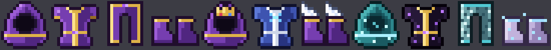 Arcanist and Rewoven armour icons